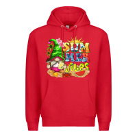 Red summer vibes gnome tbw Premium Hoodie - texasbilliewilder