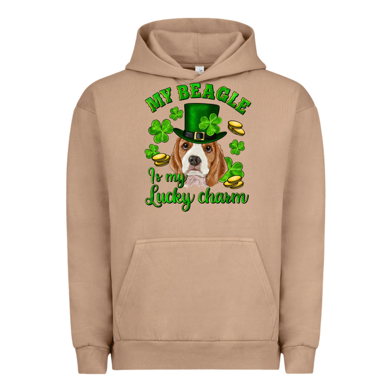 St.patrick's Day My Beagle Is My Lucky Charm Urban Hoodie by RanaPortraitStore | Teevron
