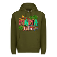 Army Green mama cita Premium Hoodie - Zillion Design Studio