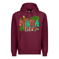 Burgundy mama cita Premium Hoodie - Zillion Design Studio