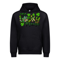 Black st. patrick's day one lucky mama Urban Hoodie - RanaPortraitStore