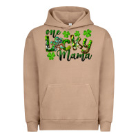Pigment Burro st. patrick's day one lucky mama Urban Hoodie - RanaPortraitStore