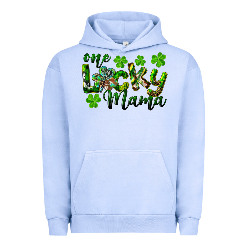 St. Patrick's Day One Lucky Mama Urban Hoodie by RanaPortraitStore | Teevron