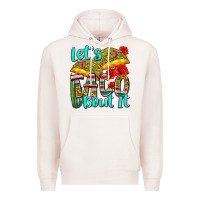 Pale Pink let's taco bout it Premium Hoodie - Zillion Design Studio