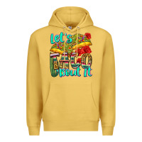 Antique Gold let's taco bout it Premium Hoodie - Zillion Design Studio