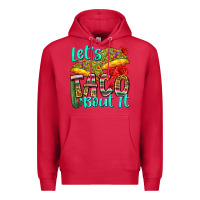 Cardinal let's taco bout it Premium Hoodie - Zillion Design Studio