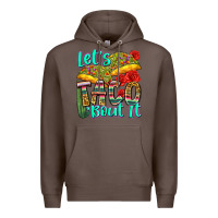 Coffee let's taco bout it Premium Hoodie - Zillion Design Studio