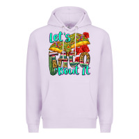 Lilac let's taco bout it Premium Hoodie - Zillion Design Studio