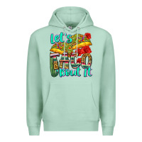 Seafoam let's taco bout it Premium Hoodie - Zillion Design Studio