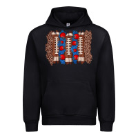 Black football brushstroke Urban Hoodie - Zillion Design Studio
