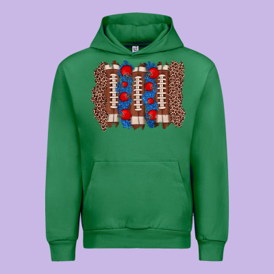 Football Brushstroke Urban Hoodie Designed By Zillion Design Studio