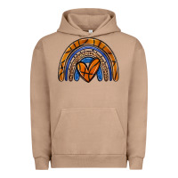 Pigment Burro basketball rainbow Urban Hoodie - Zillion Design Studio