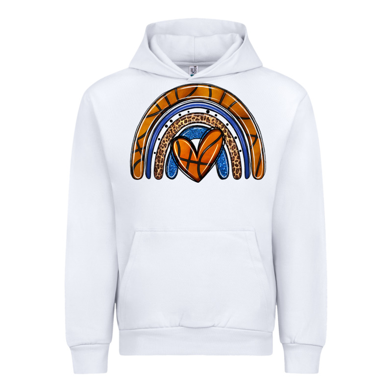 Basketball Rainbow Urban Hoodie by Zillion Design Studio | Teevron