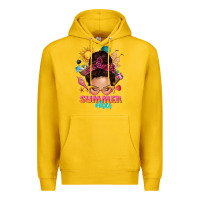 Lemon summer vibes messy bun tbw Premium Hoodie - texasbilliewilder
