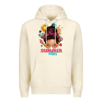 Sandshell summer vibes messy bun tbw Premium Hoodie - texasbilliewilder