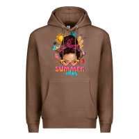 Chestnut summer vibes messy bun tbw Premium Hoodie - texasbilliewilder