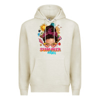 Summer Vibes Messy Bun Tbw Premium Hoodie | Teevron