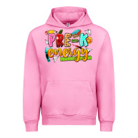 Fuchsia Pink pre k energy Urban Hoodie - texasbilliewilder