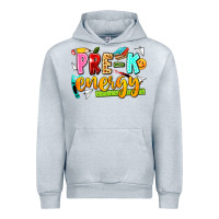 Heather Grey pre k energy Urban Hoodie - texasbilliewilder