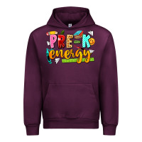 Mauve Wine pre k energy Urban Hoodie - texasbilliewilder