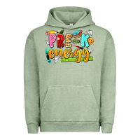 Pigment Oil Green pre k energy Urban Hoodie - texasbilliewilder