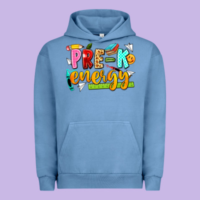 Pre K Energy Urban Hoodie Designed By Texasbilliewilder