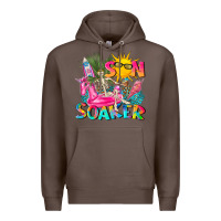 Coffee sun soaker Premium Hoodie - texasbilliewilder