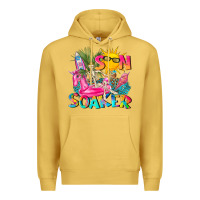 Antique Gold sun soaker Premium Hoodie - texasbilliewilder