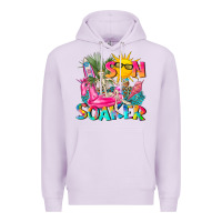Lilac sun soaker Premium Hoodie - texasbilliewilder