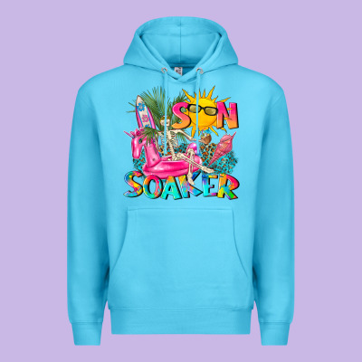 Sun Soaker Premium Hoodie Designed By Texasbilliewilder