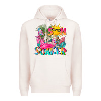 Pale Pink sun soaker Premium Hoodie - texasbilliewilder