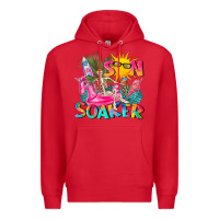 Red sun soaker Premium Hoodie - texasbilliewilder