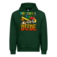 Forest Green preschool dude Urban Hoodie - texasbilliewilder
