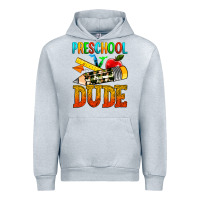 Heather Grey preschool dude Urban Hoodie - texasbilliewilder