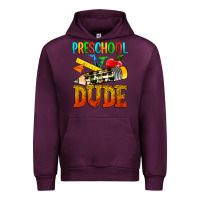 Mauve Wine preschool dude Urban Hoodie - texasbilliewilder