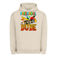 Pigment French Oak preschool dude Urban Hoodie - texasbilliewilder