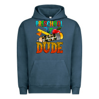 Pigment Midnight Navy preschool dude Urban Hoodie - texasbilliewilder