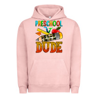 Pigment Salmon preschool dude Urban Hoodie - texasbilliewilder