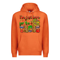 Carrot i'm just here for the tacos Premium Hoodie - Zillion Design Studio