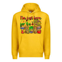 Lemon i'm just here for the tacos Premium Hoodie - Zillion Design Studio