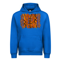 Cobalt basketball brushstroke Urban Hoodie - Zillion Design Studio