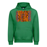 Emerald basketball brushstroke Urban Hoodie - Zillion Design Studio