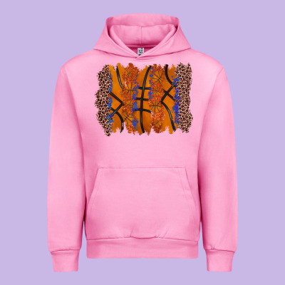 Basketball Brushstroke Urban Hoodie Designed By Zillion Design Studio