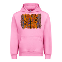 Fuchsia Pink basketball brushstroke Urban Hoodie - Zillion Design Studio
