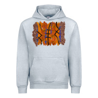 Heather Grey basketball brushstroke Urban Hoodie - Zillion Design Studio