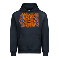 Navy basketball brushstroke Urban Hoodie - Zillion Design Studio