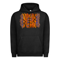 Pigment Black basketball brushstroke Urban Hoodie - Zillion Design Studio
