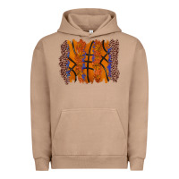 Pigment Burro basketball brushstroke Urban Hoodie - Zillion Design Studio