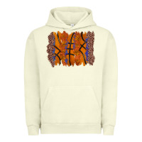 Pigment Pistachio basketball brushstroke Urban Hoodie - Zillion Design Studio