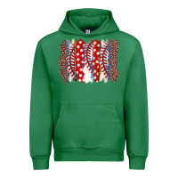 Emerald baseball brushstroke Urban Hoodie - Zillion Design Studio